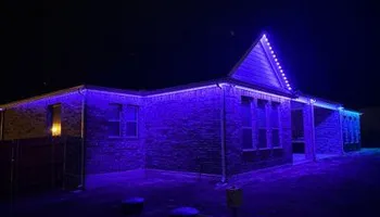 LED Light Installation for Light It Up AV & Turf in Westlake, TX