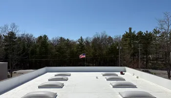 Spray polyurethane Foam&coating system for increased thermal protection. for Watershed Commercial Roofing in Grand Rapids, MI