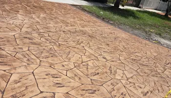 Concrete Slab Construction for Beautiful and Affordable Stamped Concrete by Castilla Concrete Finish Design Corp in Sunrise, FL