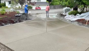 Concrete Driveways for MD Construction & Sewer in North Yelm, WA