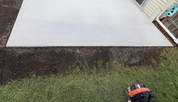 Traditional Broom Finished Concrete for Outdoor Dynamics LLC in Sherburne County, MN