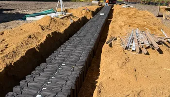 Drainage and storm water for Triple C’s Excavation in Ashford, CT