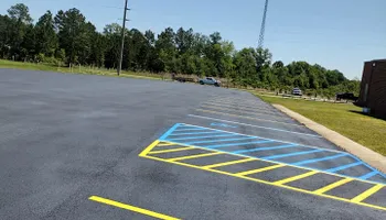 Asphalt Installation for Under Pressure Seal Coating and Lot Striping in Colquitt County, GA