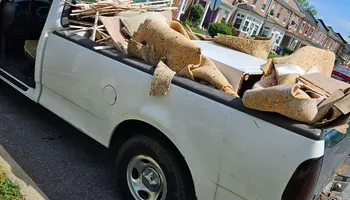 Yard Debris Clean Up for Moma Services: Junk Removal, Trash Removal, Hauling, & Donation in Baltimore, MD