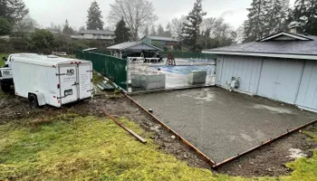 Concrete Driveways for MD Construction & Sewer in North Yelm, WA