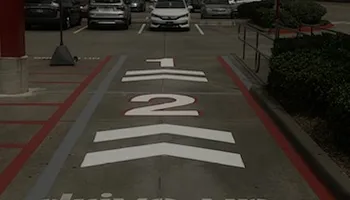 Parking Lot Striping for Straight Line Striping in Little Rock, AR
