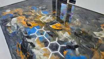 Metallic Epoxy for Custom Concrete Coatings in Battle Lake, MN