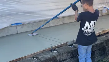Concrete Driveways for MD Construction & Sewer in North Yelm, WA