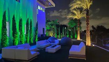 Landscape Lighting for An Extravagant Landscape & Lawn Service in Delray, FL