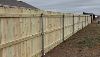 Residential Fence for DS Industries in Gillette, WY