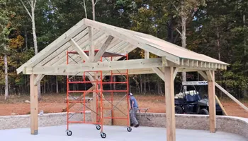 Patio Design & Construction for Mike Feagin Construction in Lewisburg, TN