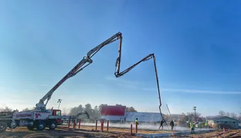 Long Reach Concrete Pumping for Ram Concrete Pumping in Thorp, WI