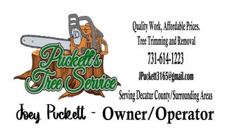 Tree Removal for Puckett's Tree Service in Decatur County, TN