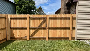 Residential Fence Installation for 5-Star Fencing in McHenry, IL