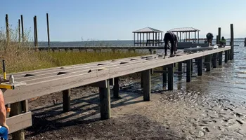 New Dock Construction for Coastal Marine Construction in Bay St. Louis, MS