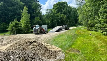 Dangerous Tree Removal for Andy Naylor Excavation in Stowe, VT