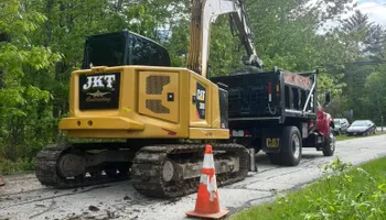 Land Grading for JKT Contracting in Keene, NH