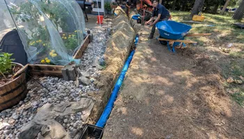 French Drains for Drain My lawn in Charlotte, NC