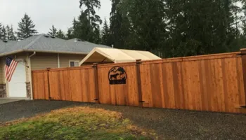 Fence Installation for McBride and Sons Fence in Camano, WA