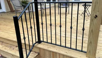 Ornamental iron railings for Dog Town Welding and Fabrication in Portland,  TN