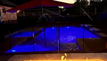 Custom Pool Design for Out Back Pool and Spa Creations in The Woodlands, TX