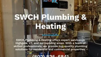 Boiler Installation for SWCH Plumbing & Heating in Highgate Center, VT