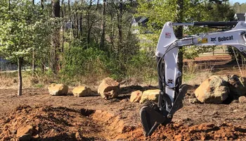 Erosion Control / Water Management for Christina King Landscape Design in West Raleigh, NC