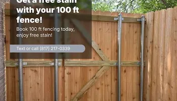 Fence Installation for Precision Fence and Gates in Burleson, TX