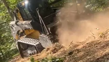 Demolition for Simmons land works in Sardis,, TN