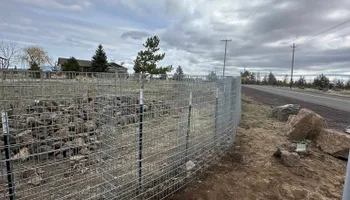 Fencing for Double RR Construction in Madras, OR
