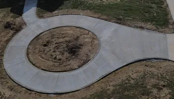 Stamped Concrete Installation for Modern Concrete LLC in Lowell, AR