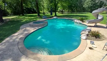 Inground Gunite Swimming Pools for Backyard Paradise Pools! in Splendora, TX