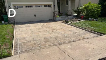 Traditional Broom Finished Concrete for Outdoor Dynamics LLC in Sherburne County, MN