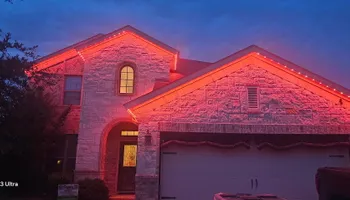 LED Light Installation for Light It Up AV and Turf in Keller, TX