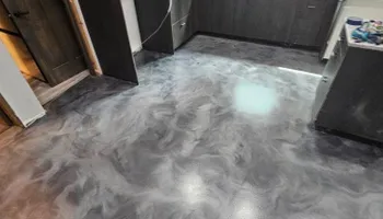 Metallic Epoxy for Custom Concrete Coatings in Battle Lake, MN