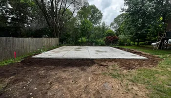 Traditional Broom Finished Concrete for Outdoor Dynamics LLC in Sherburne County, MN