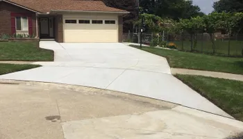 Concrete Driveway Replacement for Deerbrook Construction in Pontiac, MI