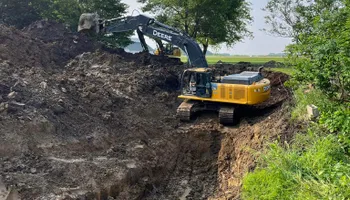Drainage for Opdahl Farm Drainage in Fulda, MN