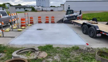Concrete Slab Construction for Golden Construction in West Fargo, ND
