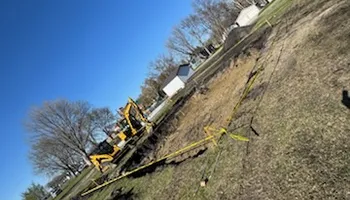 Site Preparation for Harazin LandWorks in Olivia, MN