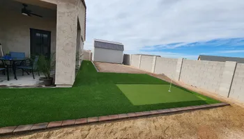 Patio Design & Construction for Green landscape in Chandler, AZ