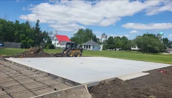 Concrete Slab Construction for Golden Construction in West Fargo, ND