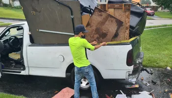 Yard Debris Clean Up for Moma Services: Junk Removal, Trash Removal, Hauling, & Donation in Baltimore, MD