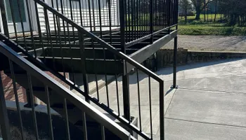 Ornamental iron railings for Dog Town Welding and Fabrication in Portland,  TN