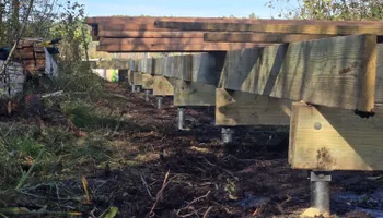 Helical Pier Footings for Elite Piers LLC in East Bethel, MN