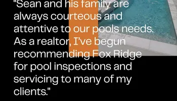 Pool Maintenance for Fox Ridge Pools in Richardson, TX