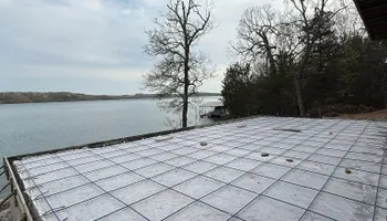 Stamped Concrete Installation for Modern Concrete LLC in Lowell, AR