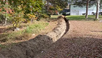 Drainage and storm water for Triple C’s Excavation in Ashford, CT