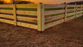 Fence Installation for Double H Fencing in Hartville, OH