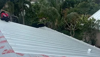 Metal Roof for Ridgecap Roofing in Port St. Lucie, FL